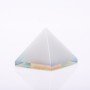 Souvenir Pyramid Moonstone Pressed, height 3cm, width 3.5cm(+-)