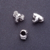 Pandora-Style Bead Elephant 10x12mm, Hole Diameter 4.5mm, Pack 20g +/-11pcs