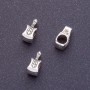 Pandora Guitar Insert Bead, 11mm Length, 4mm Hole, Silver Color, 20g Pack (24 pcs)