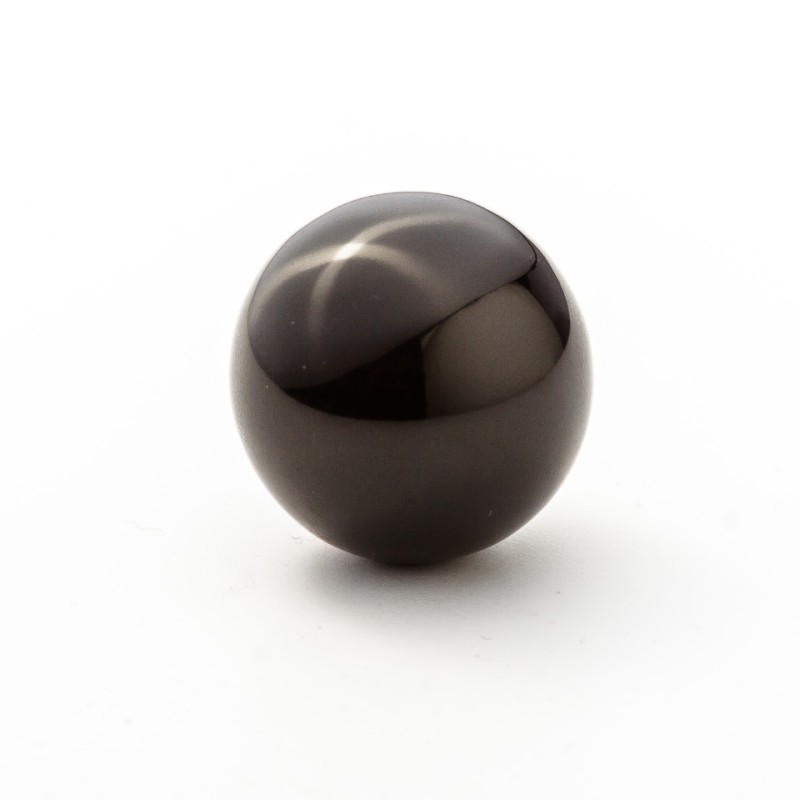 Black Agate Natural Stone Souvenir Sphere (Large) (price per 100g), weight from 500g