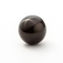 Black Agate Natural Stone Souvenir Sphere (Large) (price per 100g), weight from 500g