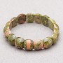 Bracelet Natural Stone Heliotrope 15x12x7mm+