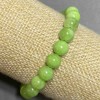 Natural Onyx Stone Bracelet on Elastic, 8mm Diameter, 18cm Length