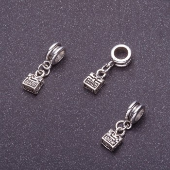 Bail Charm Pandora Treasure Chest, 3cm, Pack of 5