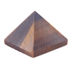 Souvenir Pyramid “Tiger's Eye” Stone, height 2.4-2.6cm, width 2.7-2.9cm