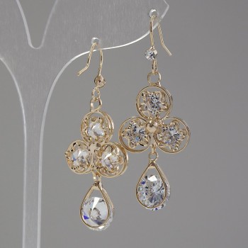 (5.5cm) Earrings, loop clasp