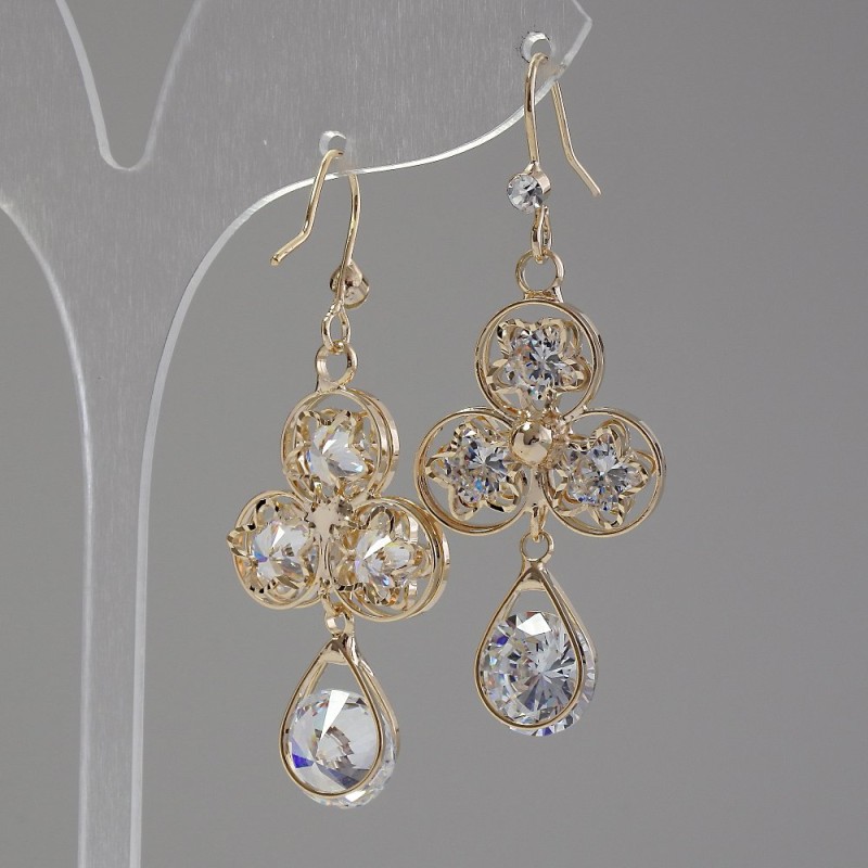 (5.5cm) Earrings, loop clasp