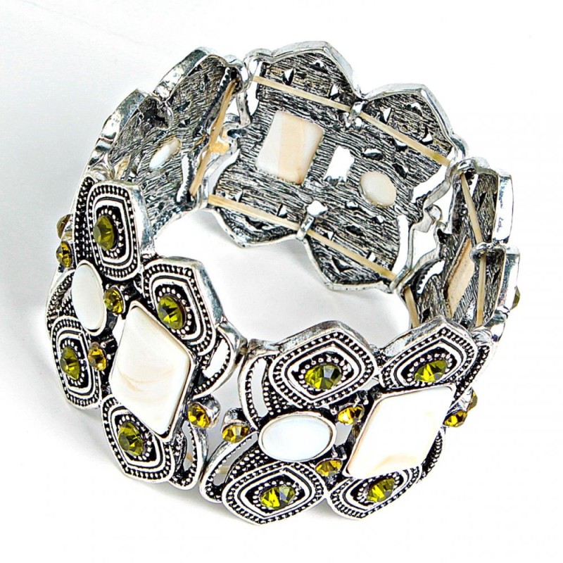 Mother-of-Pearl Inset Bracelet