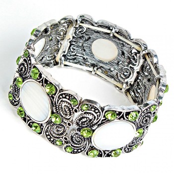 Mother-of-Pearl Inset Bracelet