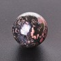 Rhodonite Natural Stone Souvenir Sphere, price per 100g (weight from 450g)