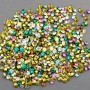 Colored Rhinestones No. 16, Diameter 3.9mm, Pack/10g (+/-)