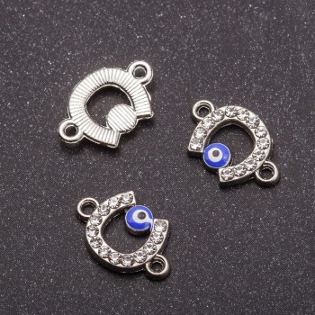 Finding Connector Horseshoe 17x11mm pack 3pcs