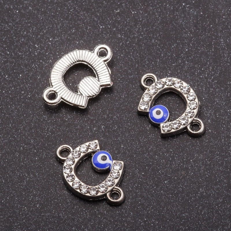 Finding Connector Horseshoe 17x11mm pack 3pcs