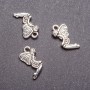 Jewelry Findings Elf Charm, d 20x10mm, Pack 20g +/- 17pcs
