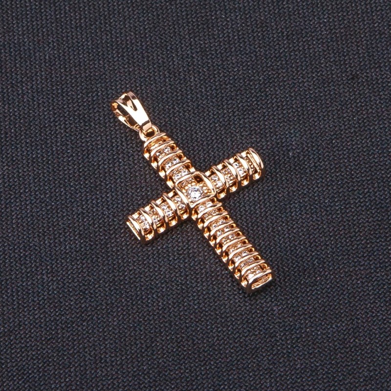Xuping Cross Pendant, 3x2cm