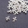 Finding Pendant Cross, Diameter 8mm, Length 12mm, Hole Dia mm, Pack 20g +/-58pcs