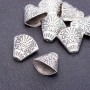 Bead Cap Finding for Beads, diameter 18x19x7mm, hole d. 5mm, pack of 10pcs