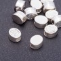 Crown Bead Insert Finding, Diameter 5x8.5x10mm, Hole 3.5mm, Pack 20g +/-13pcs