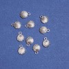 Seashell Pendant Finding 10x13mm, Pack 20g +/- 20pcs