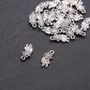 Fish Pendant Finding, d5mm, Length 18x8mm, Pack 20g, ±21pcs