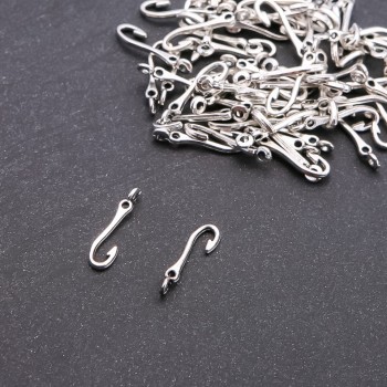 Findings Pendant Hook 5x20mm, Pack 20g, ±55pcs