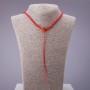 Red Neck Cord with Yellow Clasp, 60cm