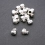 Pandora-Style Euro Money Bag Bead Charm, diameter 10x8mm, hole diameter 4.8mm, pack 20g +/- 9 pcs