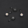 Findings Pendant Frying Pan with Fried Egg Enamel 26x14mm, Pack of 4