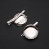 Price per Pack/10pcs. Brooch and Pin Base, 30mm Diameter