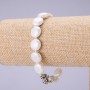 Mallorca Coin Pearl Bracelet, Diameter 12mm, Length 20cm
