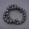 Natural Lava Stone Beads on a Strand, Diameter 12mm +/-, Length 37cm