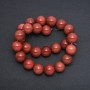 Beads Natural Stone Aventurine (Synthetic) "Golden Sand" Round, diameter 16mm, strand length 39cm