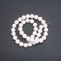 Sponge Coral Beads, White Round 10mm, Strand 39cm