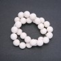 Porous White Coral Beads Round 14mm, 39 cm strand