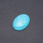 Cabochon Stone "Turquoise" (Pressed) 38x28mm