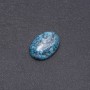 Cabochon Stone Blue Jasper (Synthetic) 25x18mm