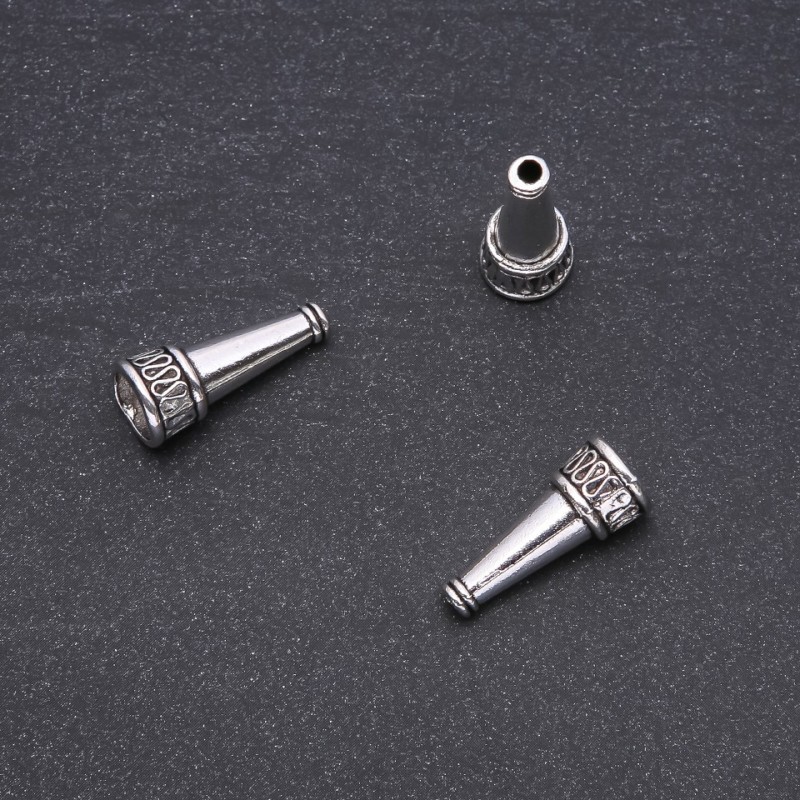 Findings Cord End Cap 23mm, Pack of 20g, +/- 10pcs