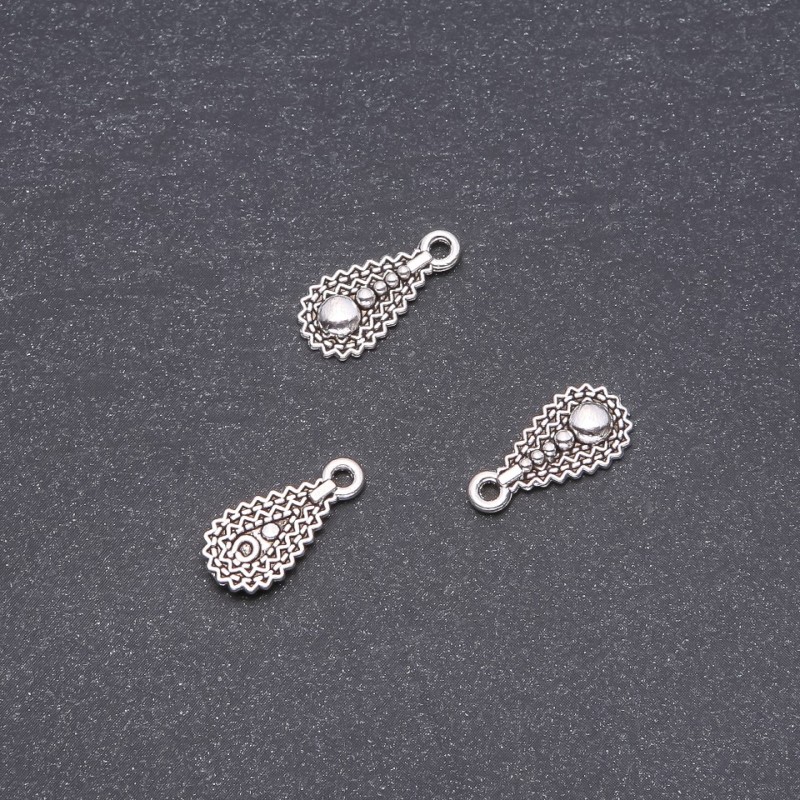 Drop Pendant Finding 8x18mm, 20g pack +/-30pcs