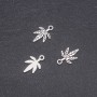 Hemp Leaf Pendant Finding, 20g pack +/-20pcs