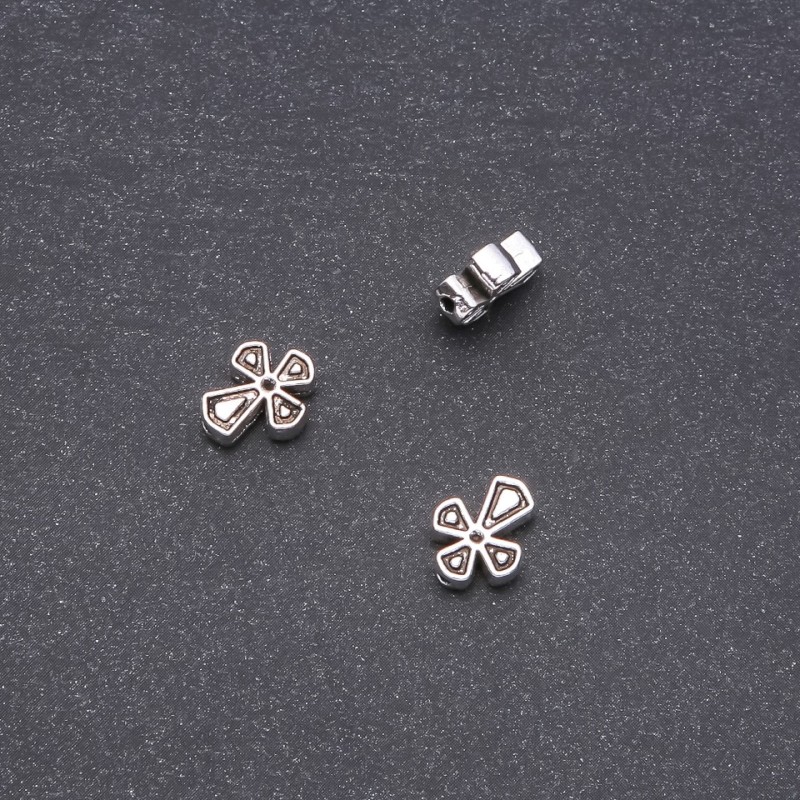 Cross Spacer Bead Findings 9x11mm, pack 20g +/- 20 pcs