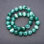 Green Eye Agate Beads, diameter 12mm, strand length 37cm