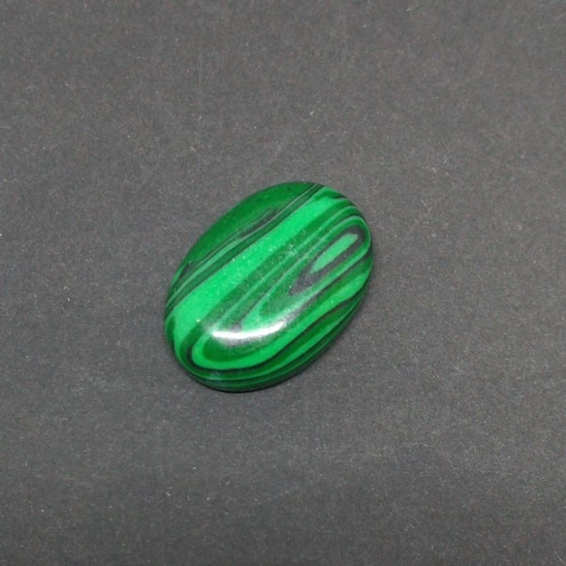 Natural Malachite (Pressed) Cabochon 25x18mm
