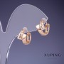 Xuping Earrings 8x12mm "18K Gold Plated"