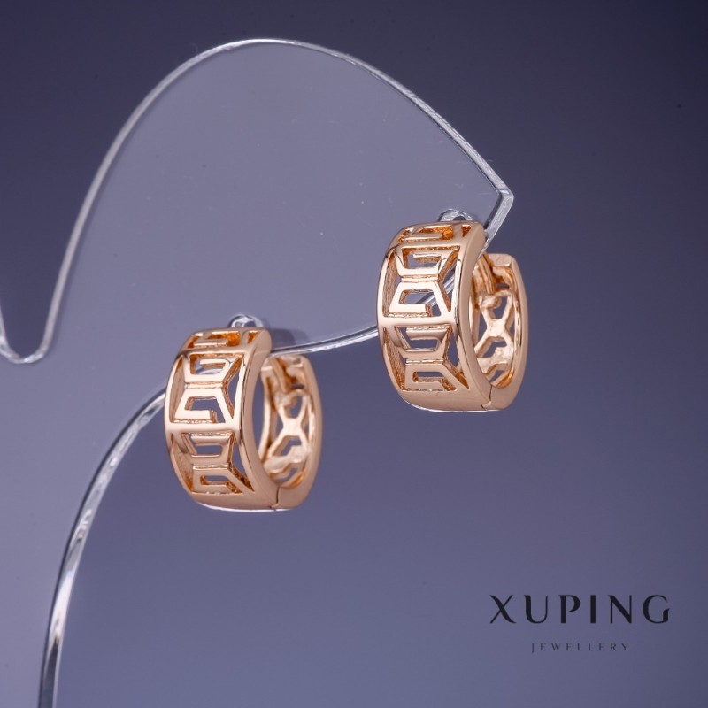 Xuping Earrings 14x7mm "18K Gold Plated"
