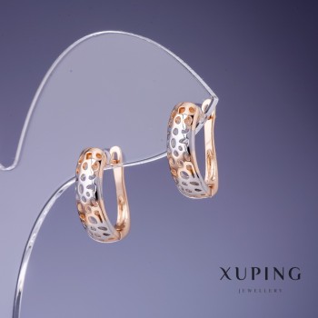 Xuping Earrings 5x16mm "18K Gold Plated"