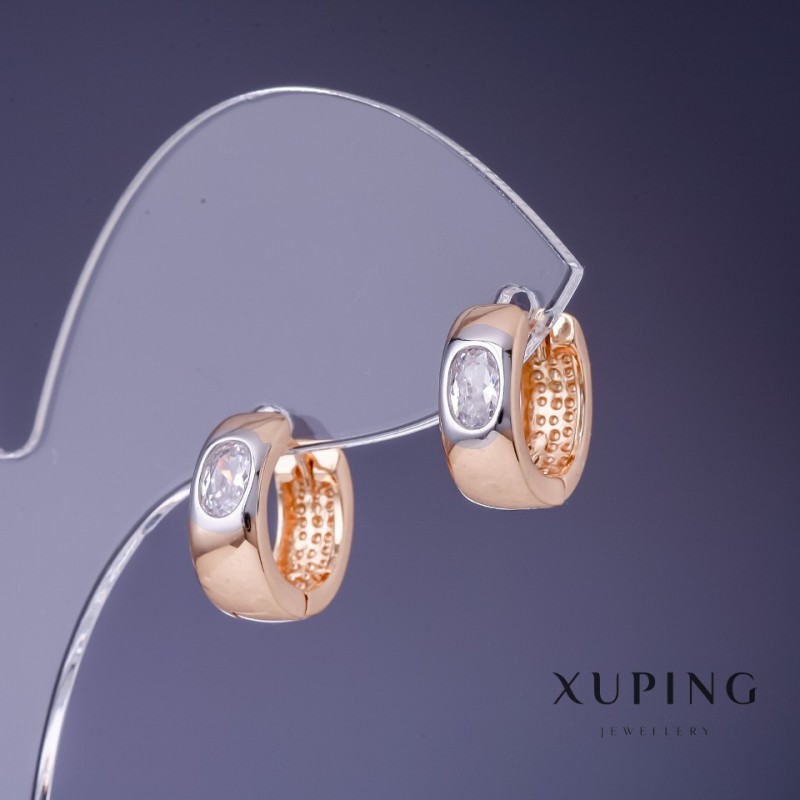 Xuping Earrings 14x5mm "18K Gold Plated"
