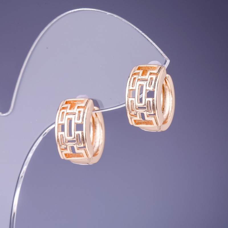 Xuping Earrings 14x8mm "18K Gold Plated"