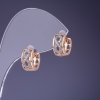 Xuping Infinity Earrings 12x6mm "18K Gold Plated"