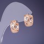 Xuping Earrings 15x7mm "18K Gold Plated"