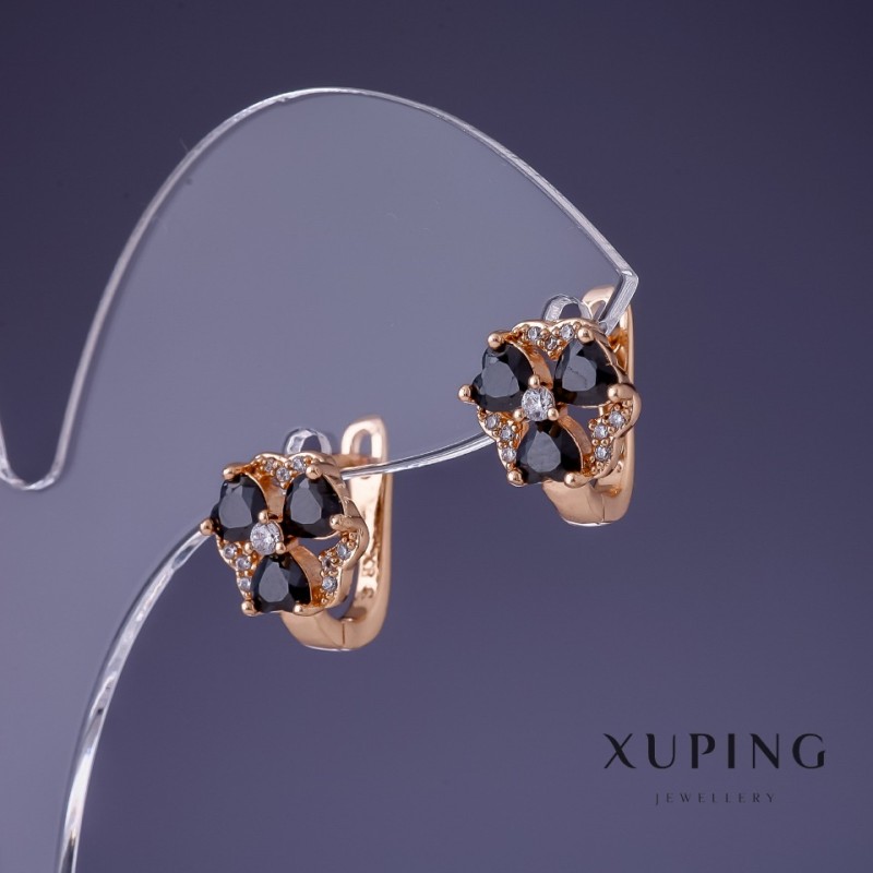 Xuping Earrings 12x10mm "18K Gold Plated"